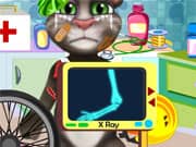 Juego Accidente en Bici del Gato Talking Tom Juego Accidente en Bici del Gato Talking Tom