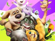 Juego Amigos del Gato Talking Tom Uniendo Caramelos Juego Amigos del Gato Talking Tom Uniendo Caramelos