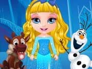 Juego Baby Barbie Frozen Costumes Juego Baby Barbie Frozen Costumes