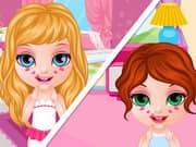 Juego Baby Barbie Slumber Party Juego Baby Barbie Slumber Party