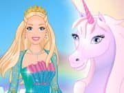 Juego Barbie And Unicorn Juego Barbie And Unicorn
