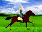 Juego Barbie Montando Caballo Juego Barbie Montando Caballo
