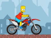 Juego Bart On Bike 2 Juego Bart On Bike 2