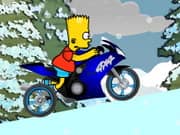 Juego Bart Snow Ride Juego Bart Snow Ride