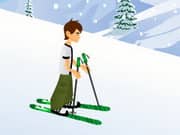 Juego Ben 10 Downhill Skiing Juego Ben 10 Downhill Skiing