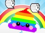 Juego La Caca Arcoiris Juego La Caca Arcoiris