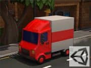 Juego Camion de Entragas en 3D Juego Camion de Entragas en 3D