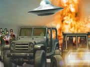 Juego Carrera contra Aliens Juego Carrera contra Aliens