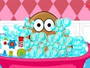 Juego Chica Pou en la Tina Juego Chica Pou en la Tina