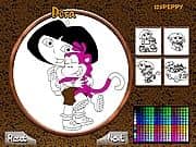 Juego Coloreando a Dora la Exploradora Juego Coloreando a Dora la Exploradora