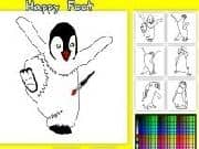 Juego Coloreando a Happy Feet Juego Coloreando a Happy Feet