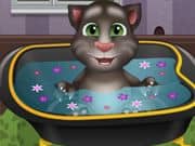 Juego Cuidar al bebe Talking Tom Juego Cuidar al bebe Talking Tom