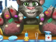 Juego Curar las Manos del Gato Talking Tom Juego Curar las Manos del Gato Talking Tom
