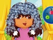 Juego Dora First School Day Haircuts Juego Dora First School Day Haircuts