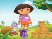 Juego Dora la Exploradora Cajas de Madera Juego Dora la Exploradora Cajas de Madera