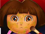 Juego Dora la Exploradora Infeccion en la Cara Juego Dora la Exploradora Infeccion en la Cara