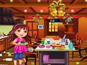 Juego Dora Limpieza de la Cocina para Navidad Juego Dora Limpieza de la Cocina para Navidad