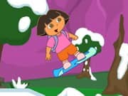 Juego Dora Snowboard Juego Dora Snowboard
