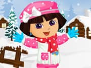 Juego Dora Winter Fashion Dressup Juego Dora Winter Fashion Dressup