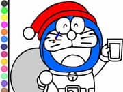 Juego Doraemon Coloring Papa Noel Juego Doraemon Coloring Papa Noel