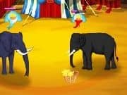Juego Elefantes de Circo Juego Elefantes de Circo