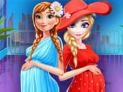 Juego Elsa and Anna Pregnant Shopping Juego Elsa and Anna Pregnant Shopping