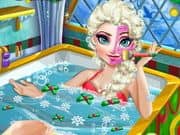 Juego Elsa Christmas Spa Bath Juego Elsa Christmas Spa Bath