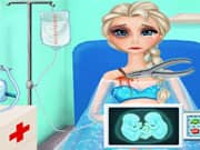 Juego Elsa Frozen Embarazada en la Ambulancia Juego Elsa Frozen Embarazada en la Ambulancia