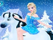Juego Elsa Frozen Equitacion Juego Elsa Frozen Equitacion