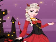 Juego Elsa Frozen Vestida para Halloween Juego Elsa Frozen Vestida para Halloween