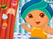Juego Face Painting Dora FIFA 2014 Juego Face Painting Dora FIFA 2014