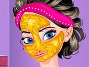 Juego Frozen Elsa Banana Facial Juego Frozen Elsa Banana Facial