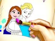 Juego Frozen Libro para Colorear Juego Frozen Libro para Colorear
