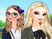 Juego Frozen Sisters College Life Juego Frozen Sisters College Life