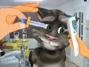 Juego Gato Talking Tom Cuidado de los Ojos Juego Gato Talking Tom Cuidado de los Ojos