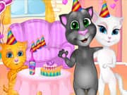 Juego Gato Talking Tom Cumpleaños de Angela Juego Gato Talking Tom Cumpleaños de Angela