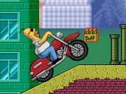 Juego Homer Motorbike Juego Homer Motorbike