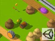 Juego La rana Frogy Cruzando la Via 3D Juego La rana Frogy Cruzando la Via 3D