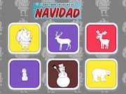 Juego Libro para Colorear de Navidad Juego Libro para Colorear de Navidad
