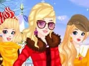 Juego Lily Sarah y Nina vestir de Invierno Juego Lily Sarah y Nina vestir de Invierno