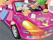 Juego Limpiar mi Carro Rosado Juego Limpiar mi Carro Rosado