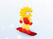 Juego Lisa On Snowboard Juego Lisa On Snowboard