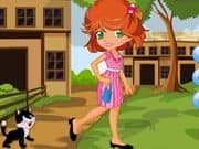 Juego Little Girl and Cute Pet Juego Little Girl and Cute Pet