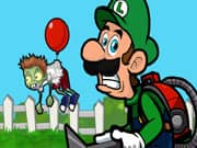 Juego Luigi Dispara a los Zombis Juego Luigi Dispara a los Zombis