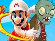 Juego Mario dispara a los Zombis Juego Mario dispara a los Zombis