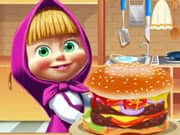 Juego Masha and Bear Burger Cooking Juego Masha and Bear Burger Cooking