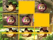 Juego Masha y el Oso Tic-Tac-Toe Juego Masha y el Oso Tic-Tac-Toe