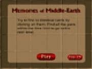 Juego Memories of Middle Earth Juego Memories of Middle Earth