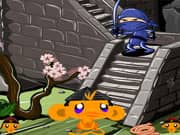 Juego Monkey Go Happy Ninjas 2 Juego Monkey Go Happy Ninjas 2