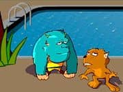 Juego Monster Pool Side Juego Monster Pool Side